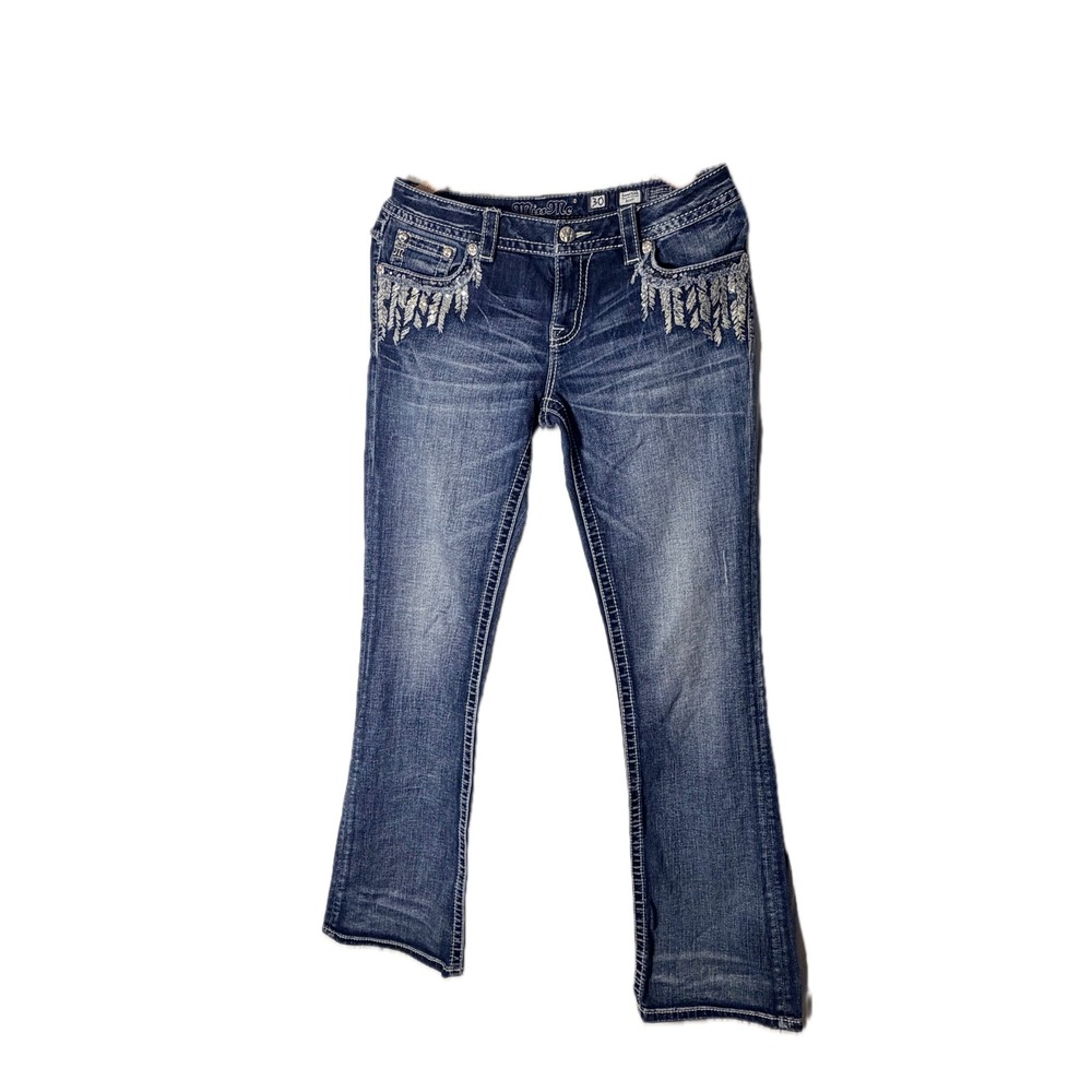 Miss Me jeans women's pants 30 x 34 pre-owned